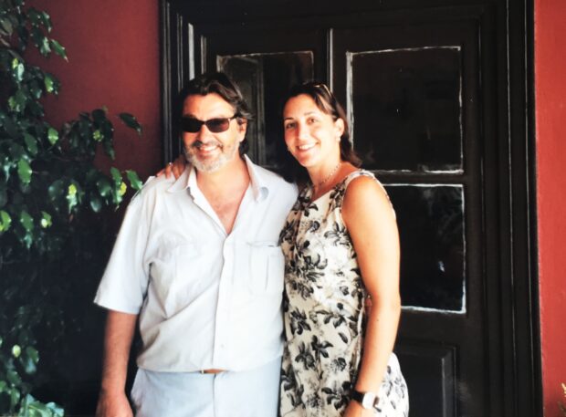 Philip Bouboulis and me 2001 copy